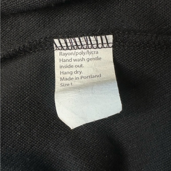 Garnish PDX Sleeveless Funnel Neck Dress, Size Large, Sustainable Handmade - Picture 5 of 10